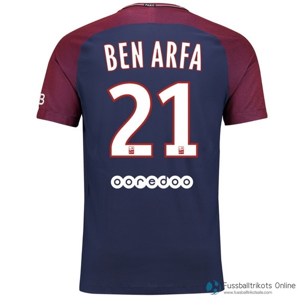 Paris Saint Germain Trikot Heim Ben Arfa 2017-18 Fussballtrikots Günstig